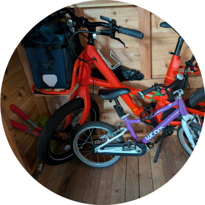 Photo of recovered bike