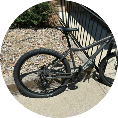 Photo of recovered bike