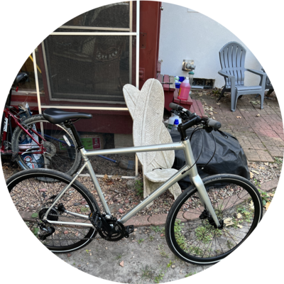 Photo of recovered bike