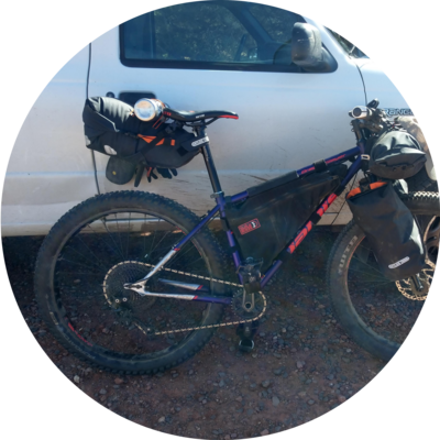 Photo of recovered bike