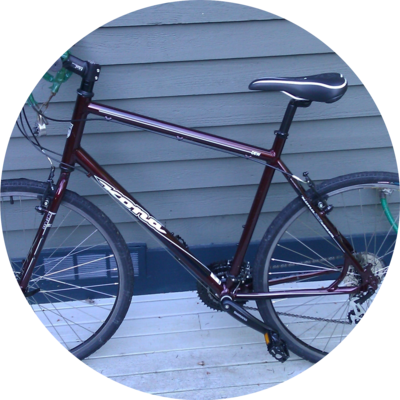 Photo of recovered bike