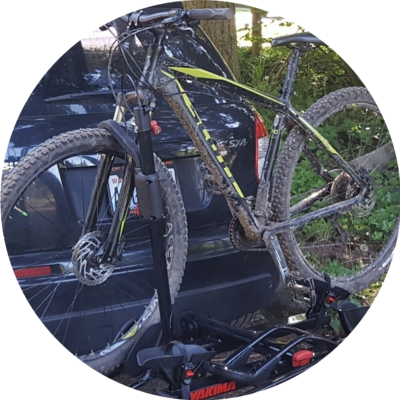 Photo of recovered bike