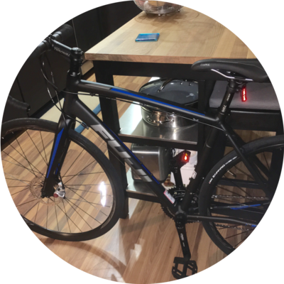 Photo of recovered bike