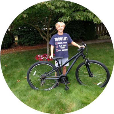 Photo of recovered bike