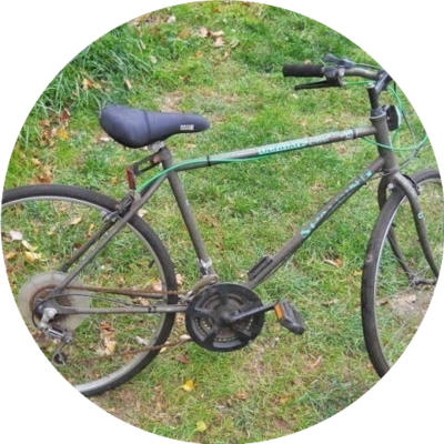 Photo of recovered bike