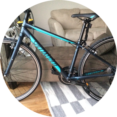 Photo of recovered bike