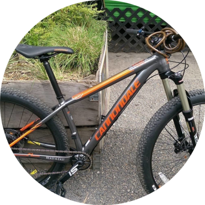 Photo of recovered bike