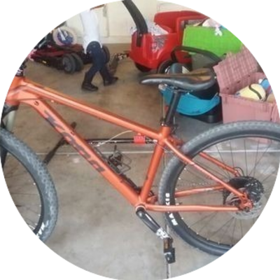 Photo of recovered bike