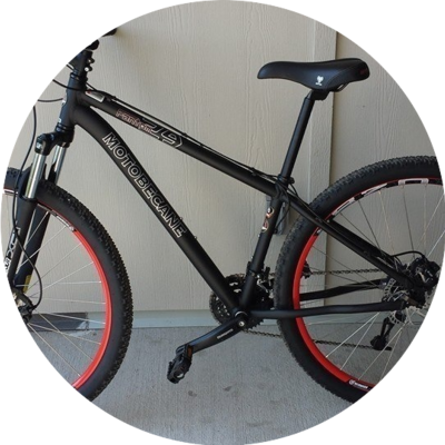 Photo of recovered bike