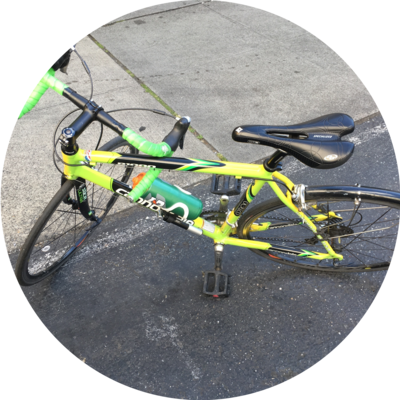 Photo of recovered bike