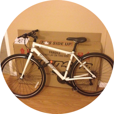 Photo of recovered bike