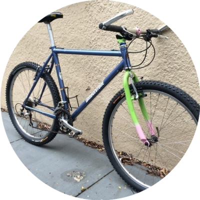 Photo of recovered bike