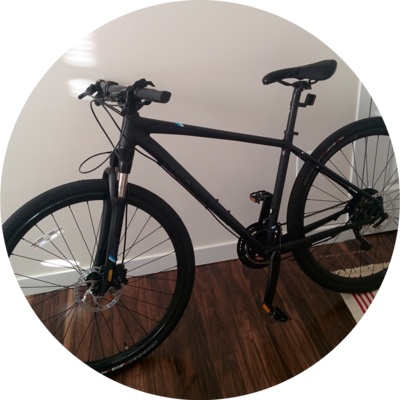 Photo of recovered bike