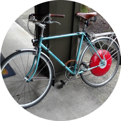 Photo of recovered bike