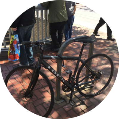 Photo of recovered bike