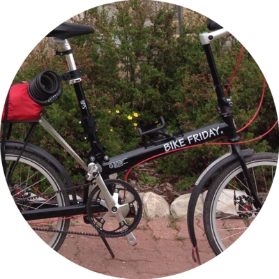 Photo of recovered bike