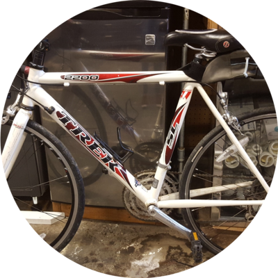 Photo of recovered bike