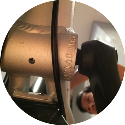 Photo of recovered bike