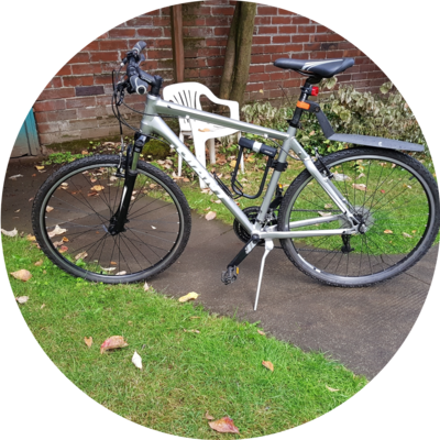 Photo of recovered bike