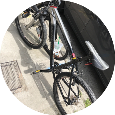 Photo of recovered bike