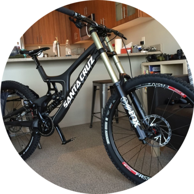 Photo of recovered bike