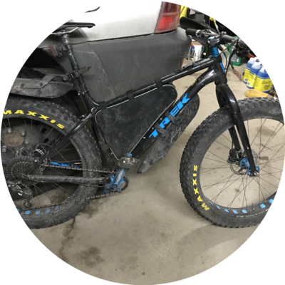 Photo of recovered bike