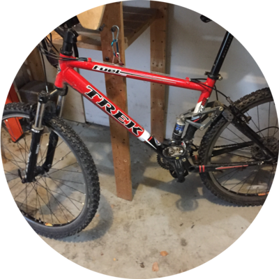 Photo of recovered bike