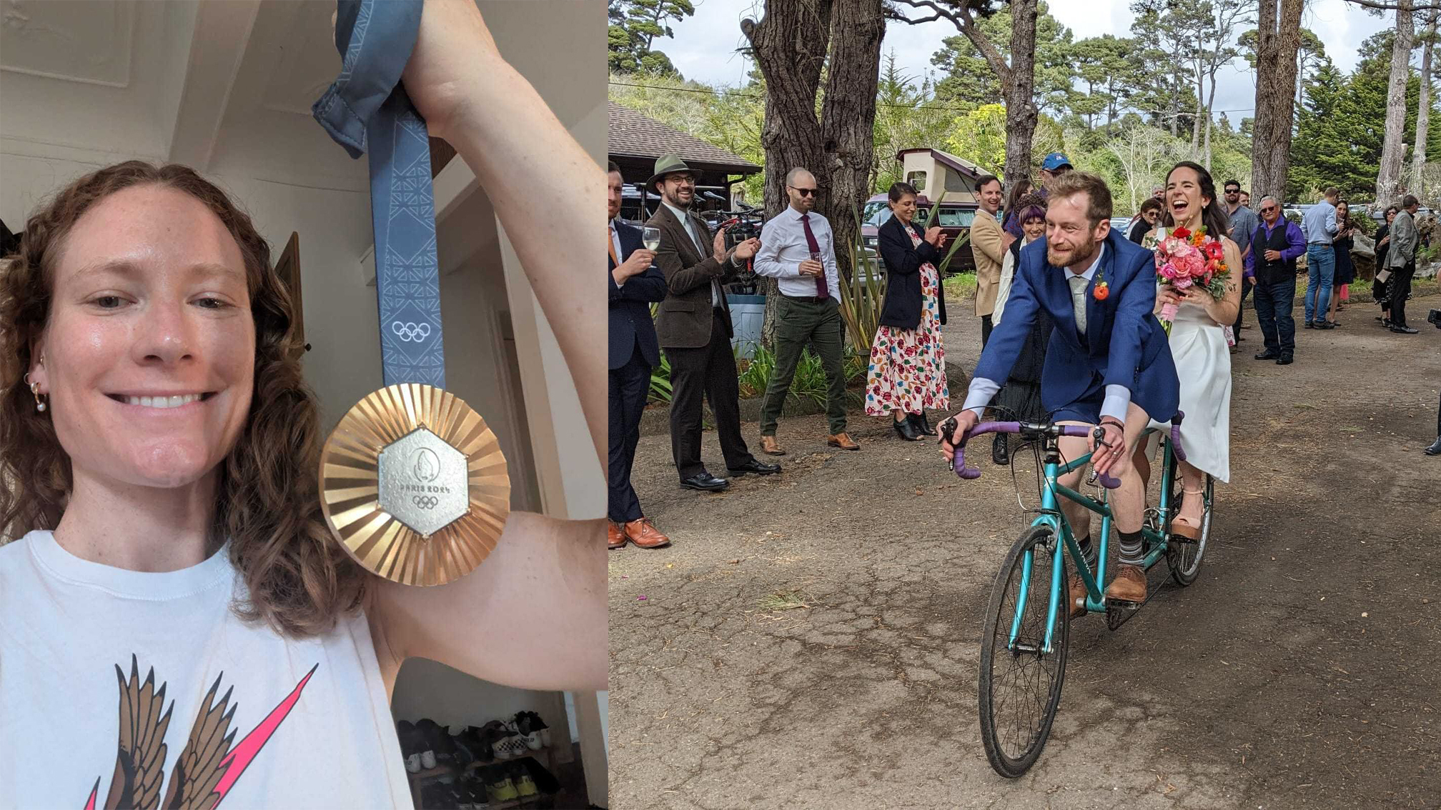 Wedding tandem, olympian, the Gravel Ride Podcast and Bryan - the foremost expert on bike theft
