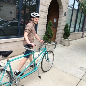1995 Santana Cycles Visa tandem Teal