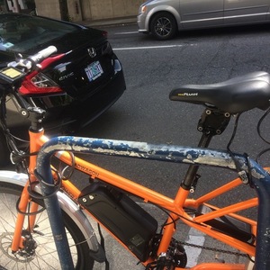 2016 Rad Power Bikes Radwagon cargo bike (rear storage) Orange