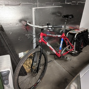 Dawes Cycles cargo bike rear