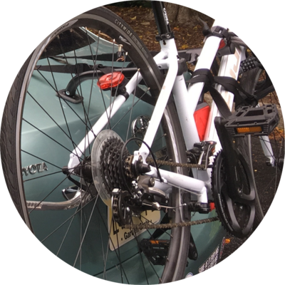 Photo of recovered bike