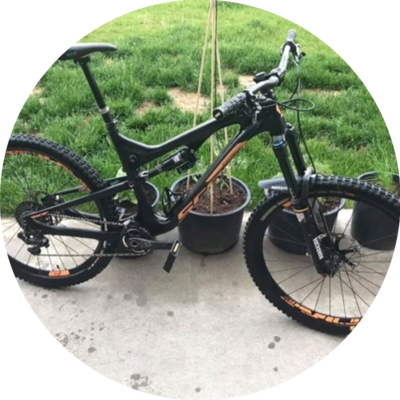 Photo of recovered bike