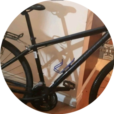 Photo of recovered bike