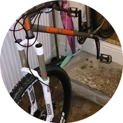 Photo of recovered bike