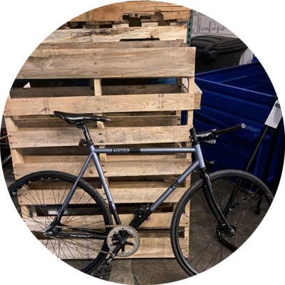 Photo of recovered bike