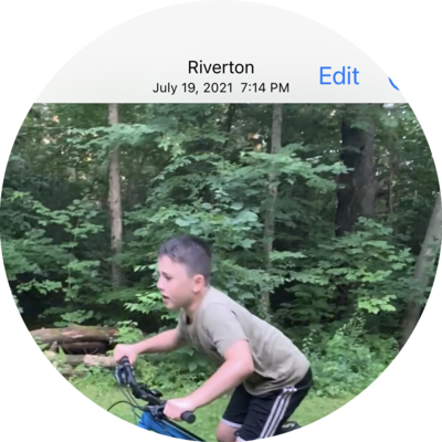 Photo of recovered bike