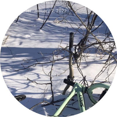 Photo of recovered bike