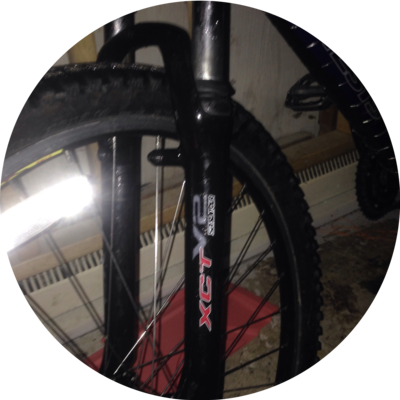 Photo of recovered bike