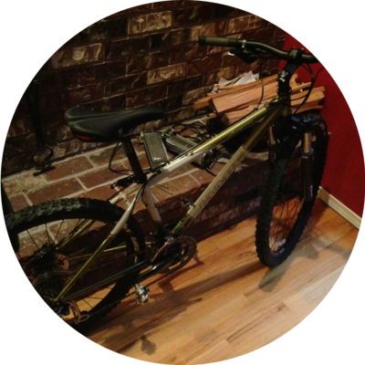 Photo of recovered bike