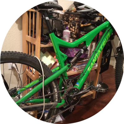 Photo of recovered bike