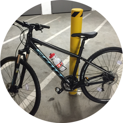 Photo of recovered bike