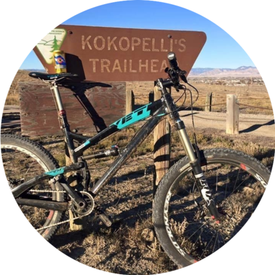 Photo of recovered bike