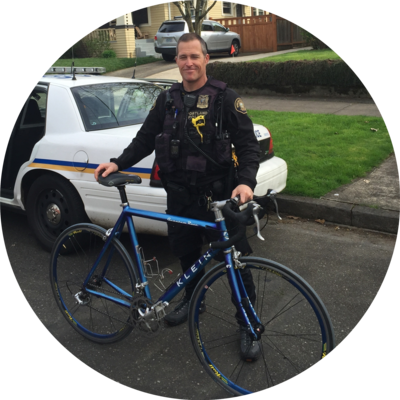 Photo of recovered bike