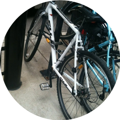 Photo of recovered bike