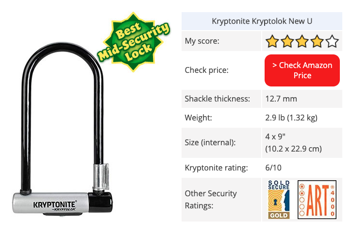 kryptonite kryptolock new-u